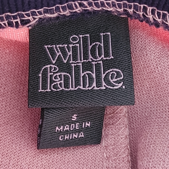 Wild Fable 2 piece Pastel Pink Crop Tank Top and Shorts Set NWT - Picture 12 of 13